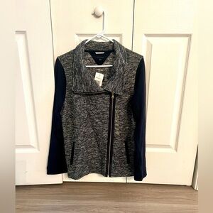 NWT Women's ATHLUXE Tommy Hilfiger Blueberry Blue Jacket - Size L
